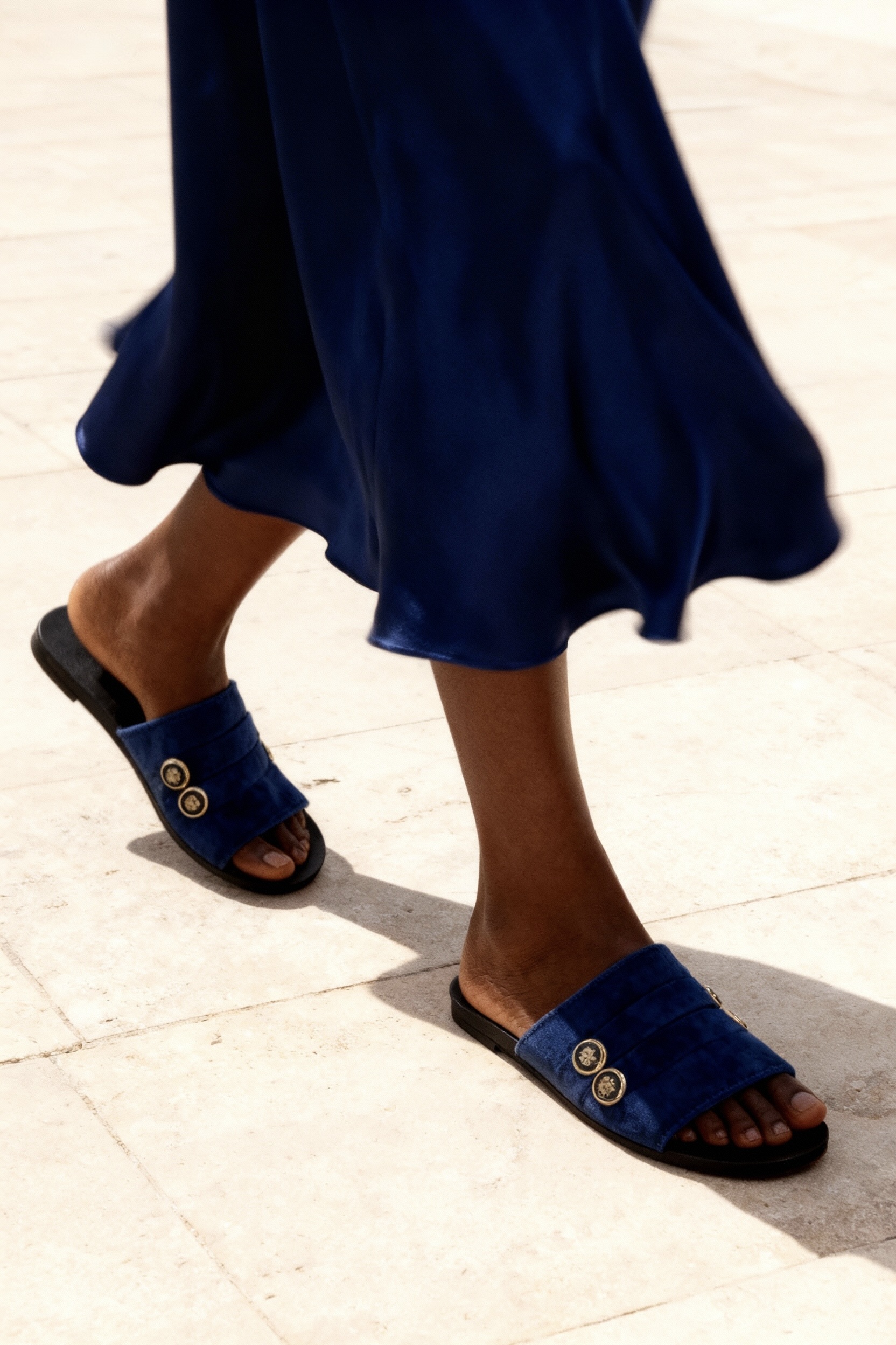 Categorie sandale bleue Femme noam 3